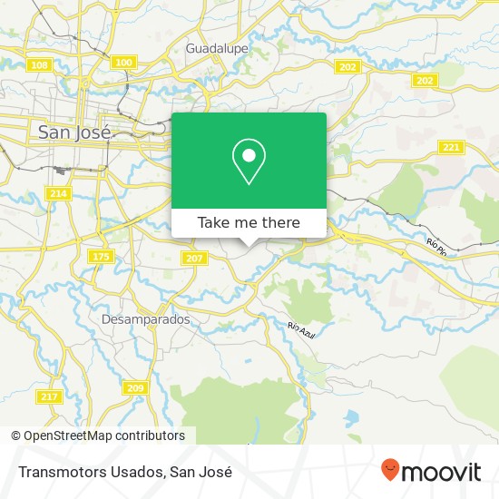 Mapa de Transmotors Usados