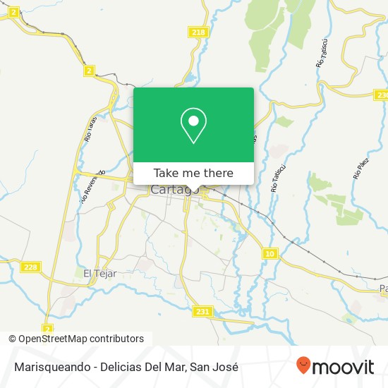 Marisqueando - Delicias Del Mar map