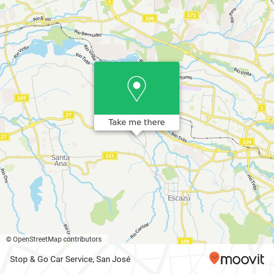 Stop & Go Car Service map