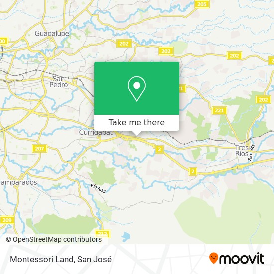 Montessori Land map
