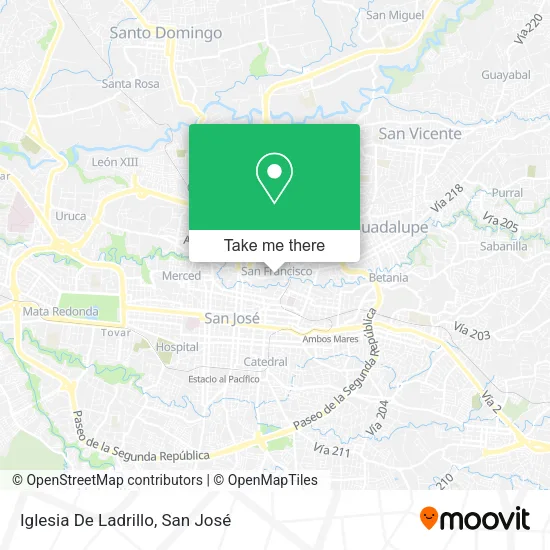 Iglesia De Ladrillo map