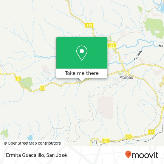 Ermita Guacalillo map