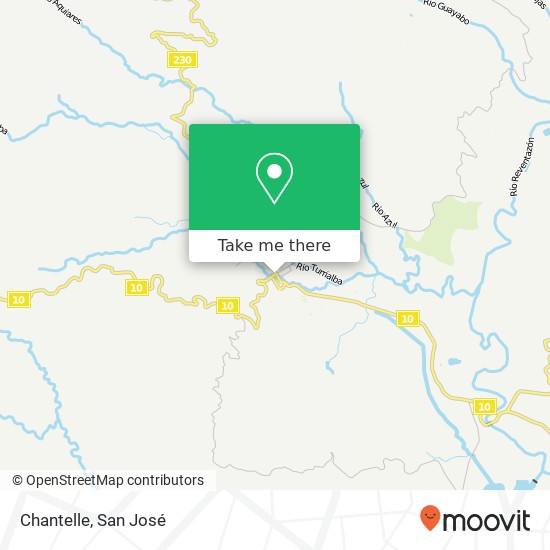 Chantelle map