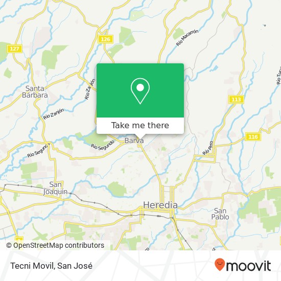 Tecni Movil map