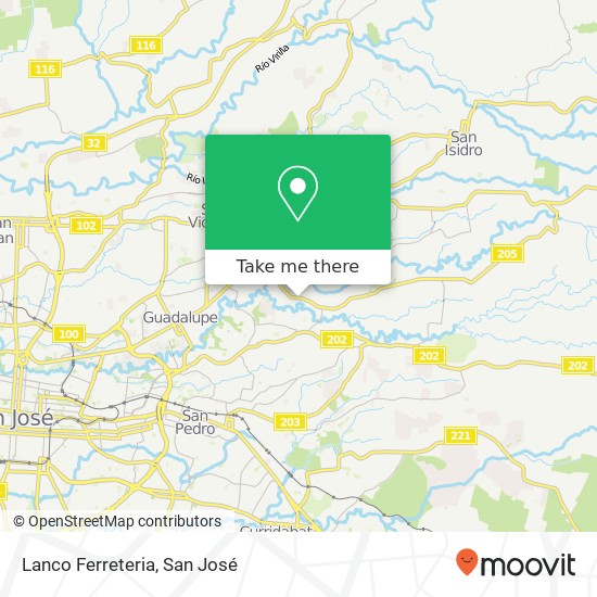 Lanco Ferreteria map