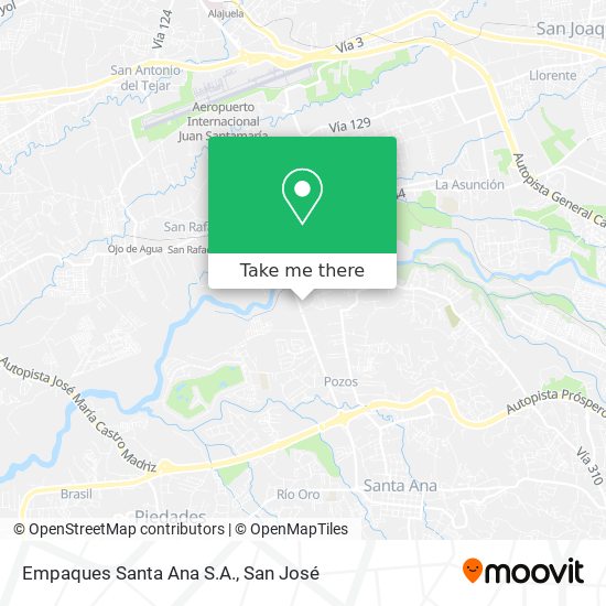 Empaques Santa Ana S.A. map