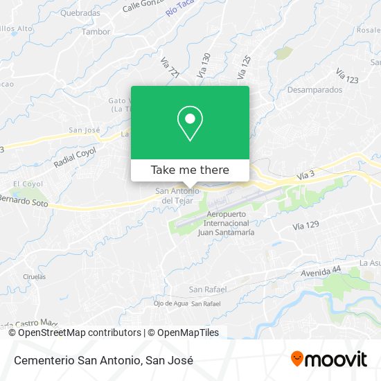Cementerio San Antonio map