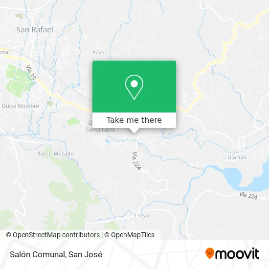 Salón Comunal map