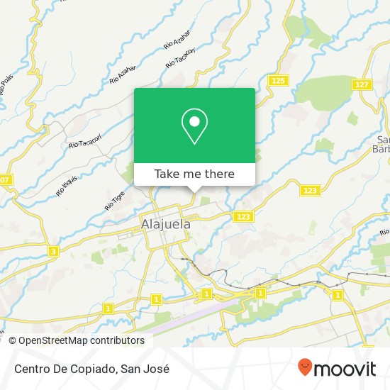 Centro De Copiado map