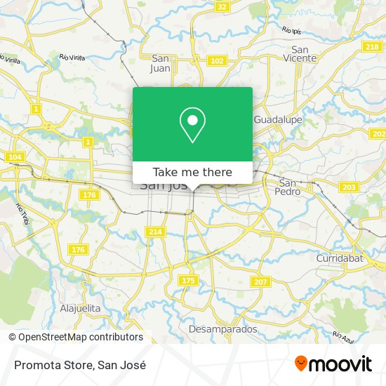Promota Store map