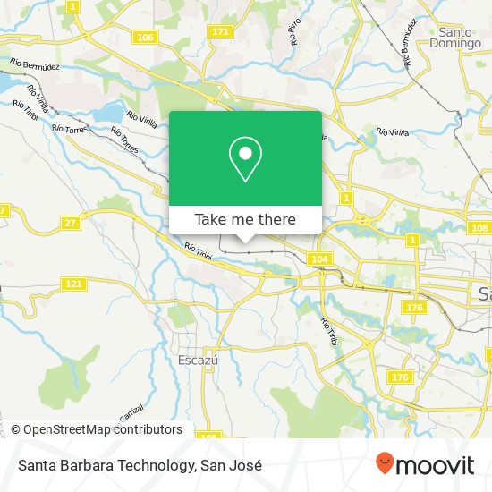 Santa Barbara Technology map