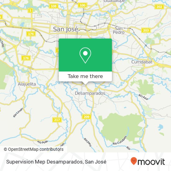 Supervision Mep Desamparados map