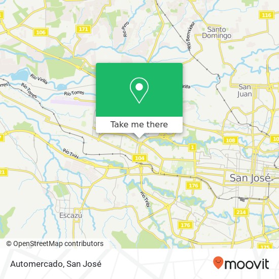 Automercado map