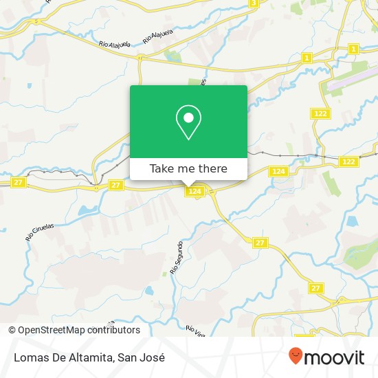 Lomas De Altamita map