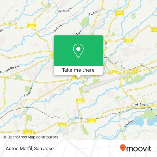 Autos Marfil map