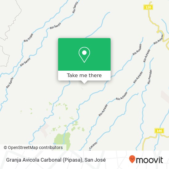 Granja Avicola Carbonal (Pipasa) map