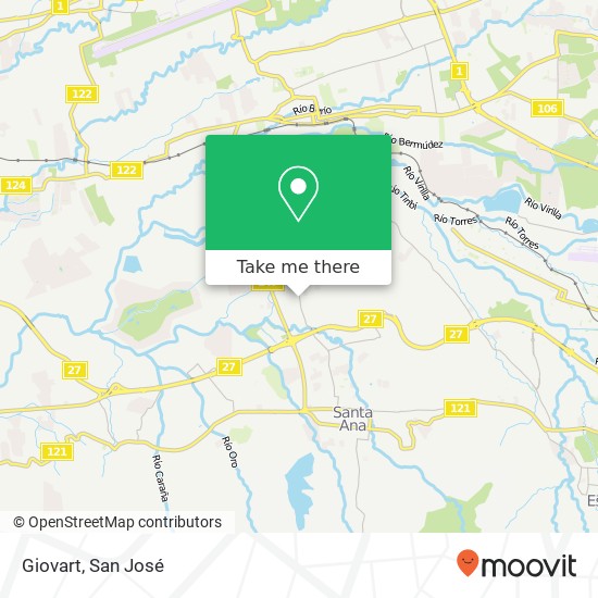 Giovart map