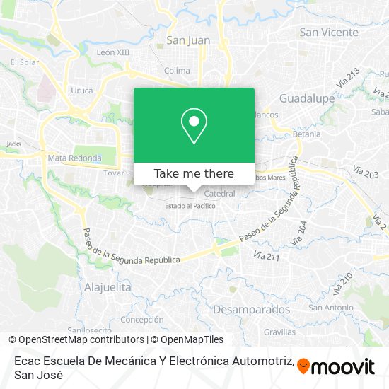 Ecac Escuela De Mecánica Y Electrónica Automotriz map