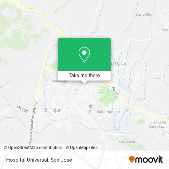 Hospital Universal map