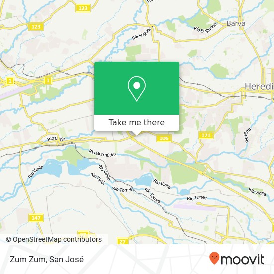 Zum Zum map