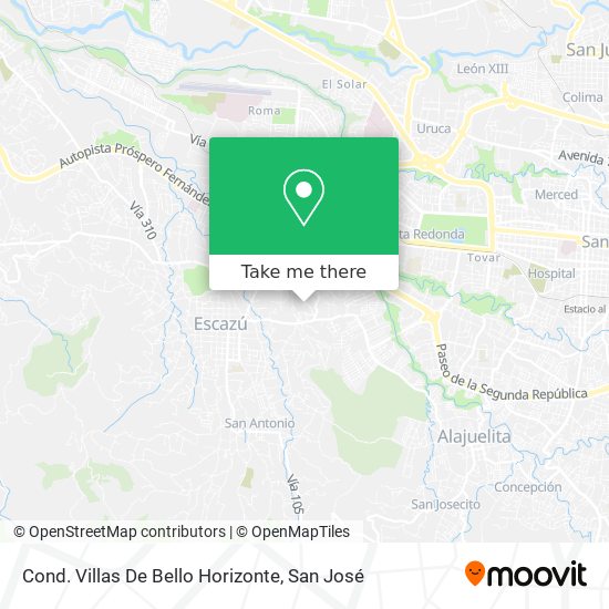 Cond. Villas De Bello Horizonte map