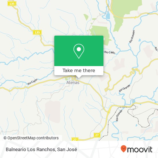 Balneario Los Ranchos map