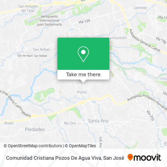 Comunidad Cristiana Pozos De Agua Viva map