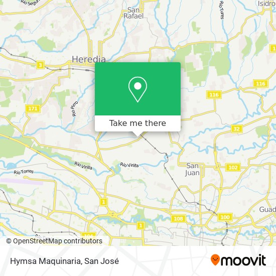 Hymsa Maquinaria map