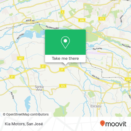 Kia Motors map