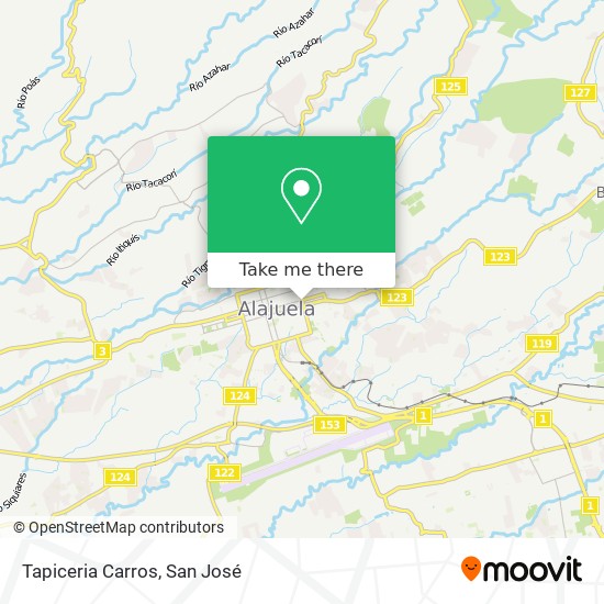 Tapiceria Carros map