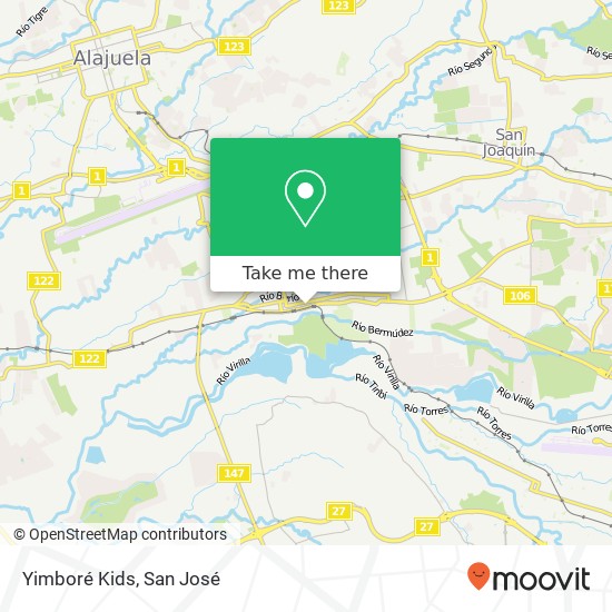 Yimboré Kids map