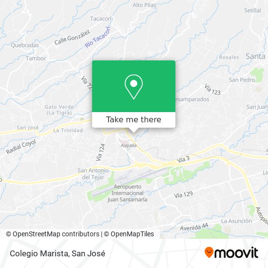 Mapa de Colegio Marista