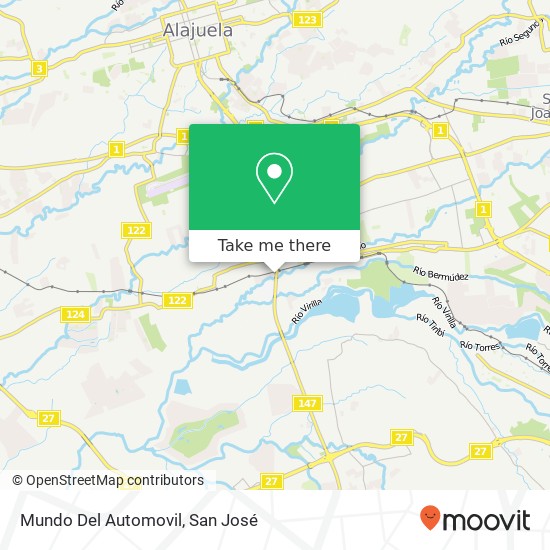 Mundo Del Automovil map