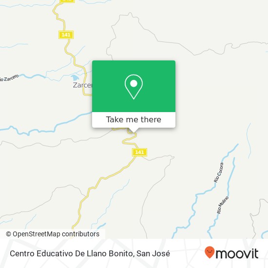 Centro Educativo De Llano Bonito map