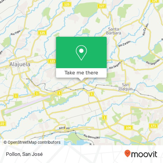 Pollon map