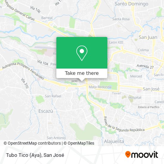 Tubo Tico (Aya) map