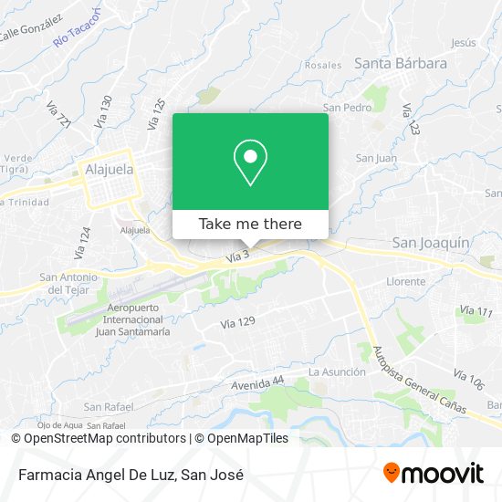 Farmacia Angel De Luz map