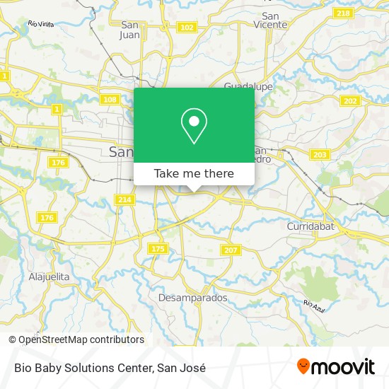 Bio Baby Solutions Center map