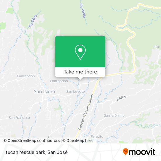 tucan rescue park map