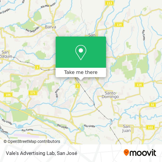 Vale's Advertising Lab map