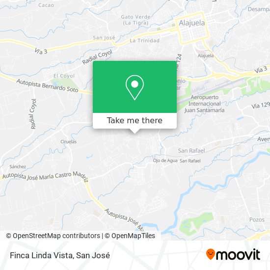 Mapa de Finca Linda Vista