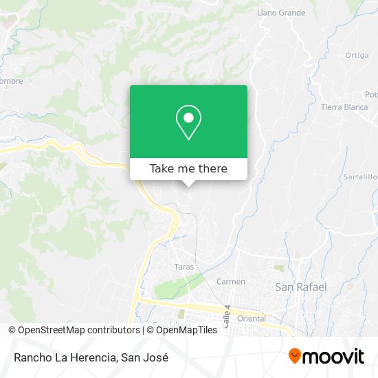 Rancho La Herencia map
