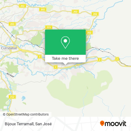Bijoux Terramall map