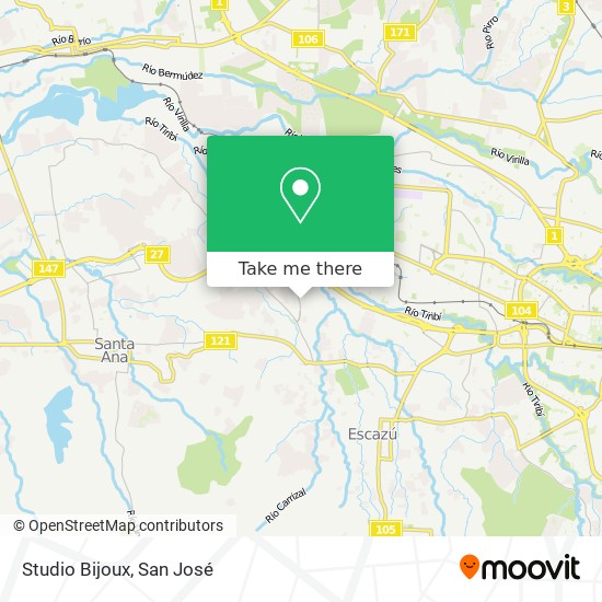 Studio Bijoux map