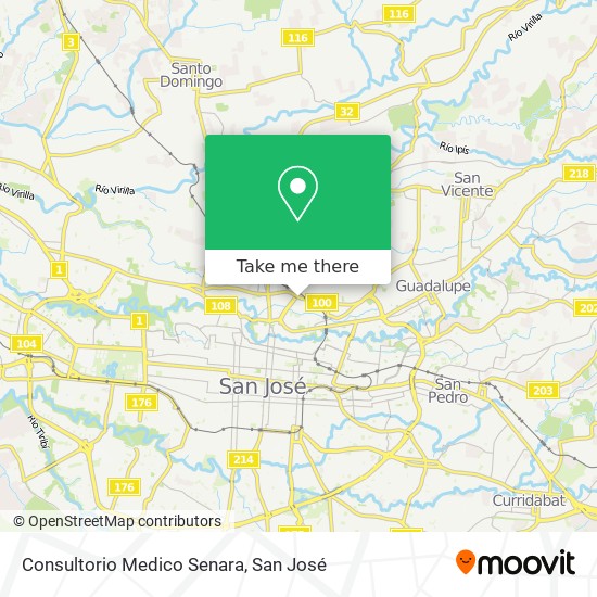 Consultorio Medico Senara map