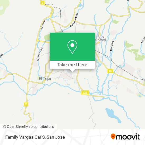 Family Vargas Car'S map