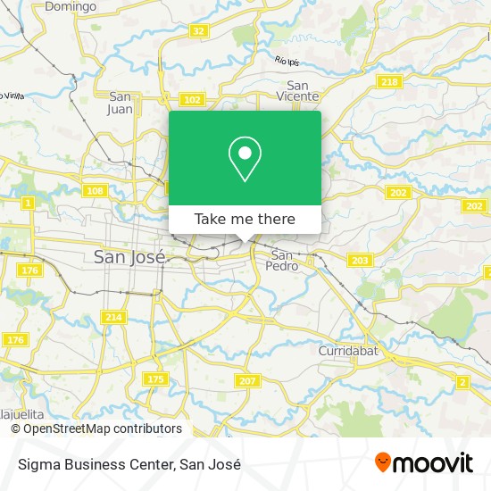 Sigma Business Center map