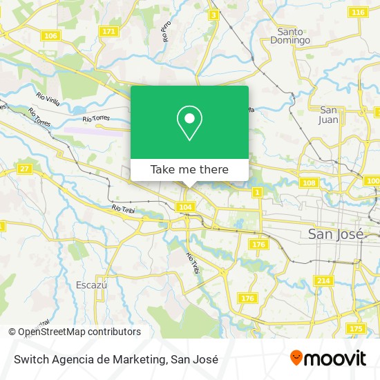 Switch Agencia de Marketing map