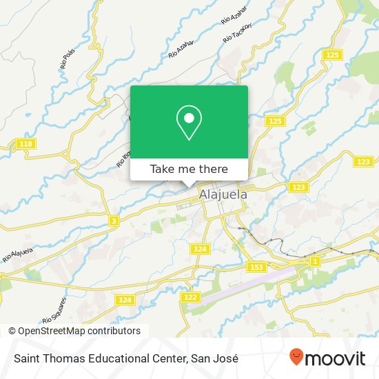 Saint Thomas Educational Center map