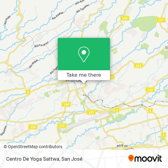 Centro De Yoga Sattwa map